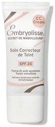 Embryolisse Artist Secret CC Κρέμα Προσώπου Ημέρας με SPF20 για Ενυδάτωση & Ατέλειες με Υαλουρονικό Οξύ 30ml από το Pharm24