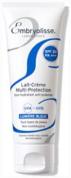 Embryolisse Multi-Protection Light Κρέμα Προσώπου Ημέρας με SPF20 για Ενυδάτωση με Aloe Vera 40ml