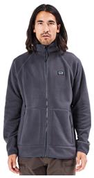 Emerson Ανδρική Ζακέτα Fleece με Φερμουάρ Ebony