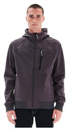 Emerson Ανδρικό Μπουφάν Softshell Αδιάβροχο Γκρι