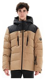 Emerson Ανδρικό Χειμωνιάτικο Μπουφάν Puffer Beige/Ebony