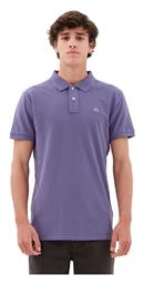 Emerson Ανδρικό T-shirt Polo Μωβ