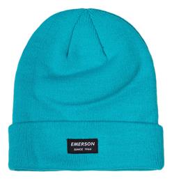 Emerson Ανδρικός Beanie Σκούφος σε Τιρκουάζ χρώμα