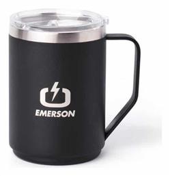 Emerson Ποτήρι Θερμός Μαύρο 400ml