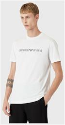 Emporio Armani Ανδρικό T-shirt Λευκό με Λογότυπο