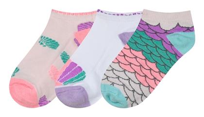 Energiers Παιδικά Σοσόνια Mermaid Set Λιλα 3 Ζευγάρια