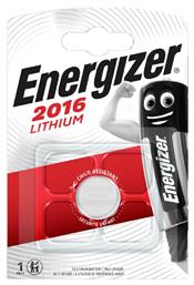 Energizer Μπαταρία Λιθίου Ρολογιών CR2016 3V 1τμχ