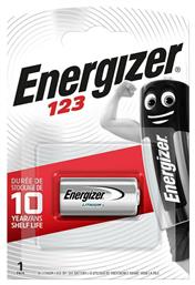 Energizer Lithium Μπαταρία CR123 3V 1τμχ