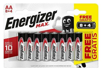 Energizer Max AA 1.5V 12τμχ