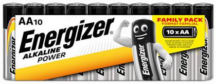 Energizer Power Αλκαλικές Μπαταρίες AA 1.5V 10τμχ