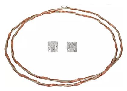 Επάργυρα Στέφανα Γάμου Δίχρωμα