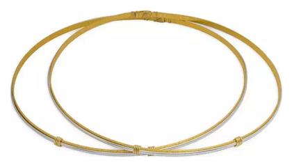 Επίχρυσα Στέφανα Γάμου Δίχρωμα