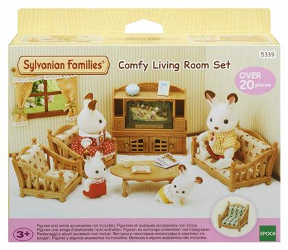 Epoch Toys Παιχνίδι Μινιατούρα Sylvanian Families Comfy Living Room Set για 3+ Ετών