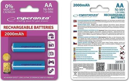 Esperanza AA 2000mAh (2τμχ)