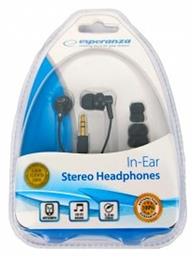 Esperanza Ακουστικά Ψείρες In Ear EH124 Μαύρα από το e-shop