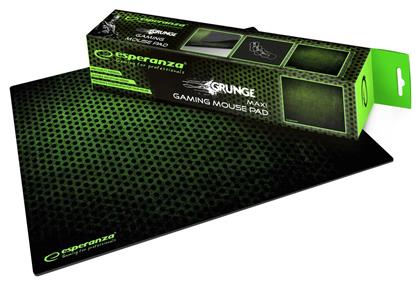 Esperanza Grunge Maxi Gaming Mouse Pad Large 400mm Πράσινο