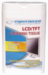 Esperanza Καθαριστικό Οθόνης Μαντηλάκια Καθαρισμού για Οθόνες 100τμχ