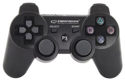 Esperanza Marine Ασύρματο Gamepad για PS3 Μαύρο