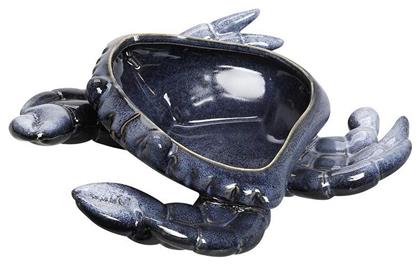 Espiel Διακοσμητική Πιατέλα Κεραμική Μπλε 25x21x8εκ.