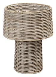 Espiel Φαναράκι Rattan Επιτραπέζιο Μπεζ 22x22x22εκ.