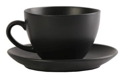 Espiel Morgan Φλιτζάνι Cappuccino από Πορσελάνη Μαύρο 290ml