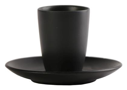 Espiel Morgan Φλιτζάνι Espresso από Πορσελάνη Μαύρο 80ml