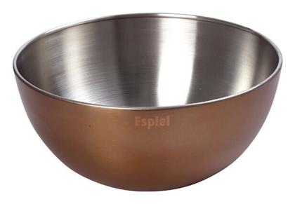 Espiel Σαλατιέρα Inox Ασημί 19.5x19.5x9cm