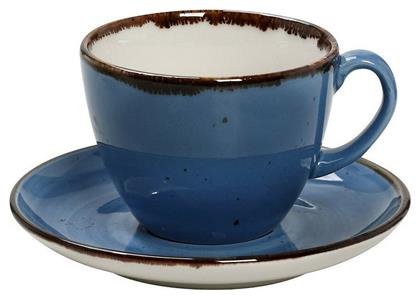 Espiel Terra Φλιτζάνι Cappuccino από Πορσελάνη Blue 220ml