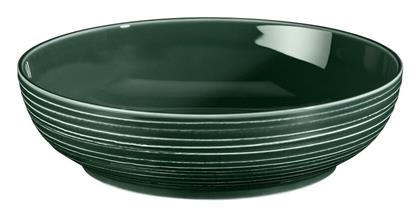 Espiel Terra Σαλατιέρα από Πορσελάνη Πράσινη 25.5x25.5x6.6cm