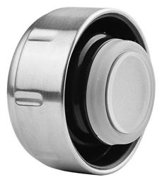 Estia Ανταλλακτικό Καπάκι για Θερμός 500ml / 350ml / 750ml από Ατσάλι Ασημί