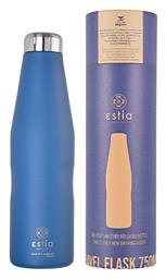 Estia Μπουκάλι Θερμός Denim Blue 750ml