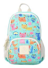 Estia Kid Backpack Σχολική Τσάντα Πλάτης Δημοτικού Feline Foliage 6lt