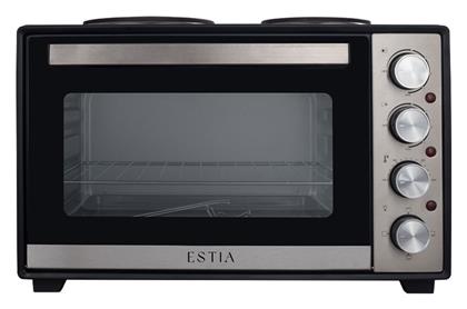 Estia Multicook Compact Ηλεκτρικό Φουρνάκι 38lt Χωρίς Εστίες Μαύρο