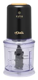 Estia Oak Πολυκόπτης Multi 400W με Δοχείο 700ml Μαύρος