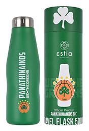 Estia Panathinaikos B.C. Official Μπουκάλι Θερμός Πράσινο 500ml 00-12328