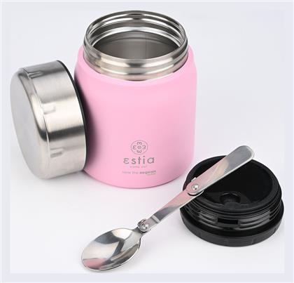 Estia Save The Aegean Δοχείο Φαγητού Θερμός Πλαστικό Blossom Rose 500ml