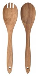 Estia Σετ Ξύλινων Εργαλείων Μαγειρικής 2τμχ Μπεζ Allure