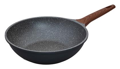 Estia Stone 28cm Wok από Χυτό Αλουμίνιο με Επίστρωση από Πέτρα