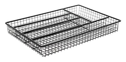 Θηκη Συρταριου Metal Black Μεταλλικη 36x26cm Μαυρη