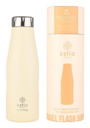 Estia Travel Flask Save the Aegean 500ml Lily white
