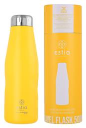 Estia Travel Flask Save the Aegean 500ml Pineapple Yellow από το 24home