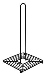 Βαση Ρολο Κουζινας Metal Black Μεταλλικη 30x15.5cm Μαυρη