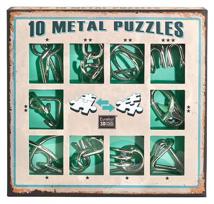 Eureka 10 Puzzles Γρίφος από Μέταλλο Green για 8+ Ετών 473357 από το Toyscenter