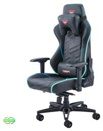 Eureka Ergonomic General Series GC03 E-sport Καρέκλα Gaming Δερματίνης Μαύρη