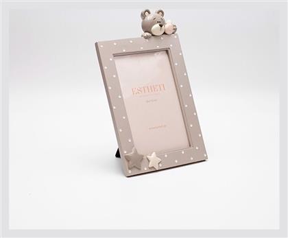 Eurolamp Bear Παιδική Κορνίζα Λευκή 10x15cm