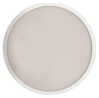 Eurolamp Στρογγυλό Χωνευτό LED Panel 20W με Φυσικό Λευκό Φως 4000K 50εκ.