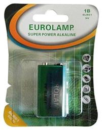 Eurolamp Super Power Αλκαλική Μπαταρία 9V 1τμχ