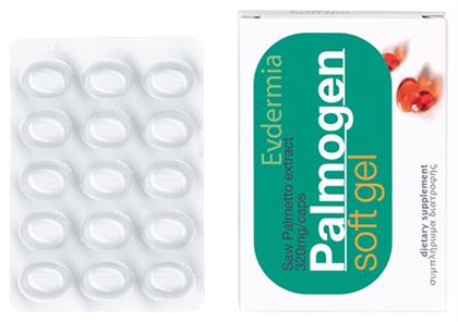 Evdermia Palmogen 320mg Saw Palmetto Extract 30 μαλακές κάψουλες από το Pharm24