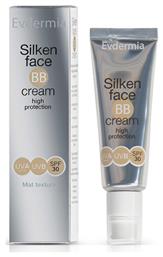 Evdermia Sliken Face BB Αντηλιακή Κρέμα Προσώπου SPF30 με Χρώμα 50ml