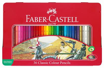 Faber-Castell Σετ Ξυλομπογιές σε Κασετίνα 36τμχ